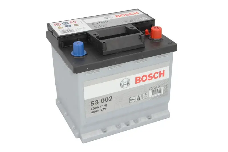 Akumulator BOSCH 12V 45Ah/400A S3 (P+ biegun standardowy) 207x175x190 B03 - stopka o wysokości 10,5 mm (rozruchowy) – 0 092 S30 020 - obrazek 3