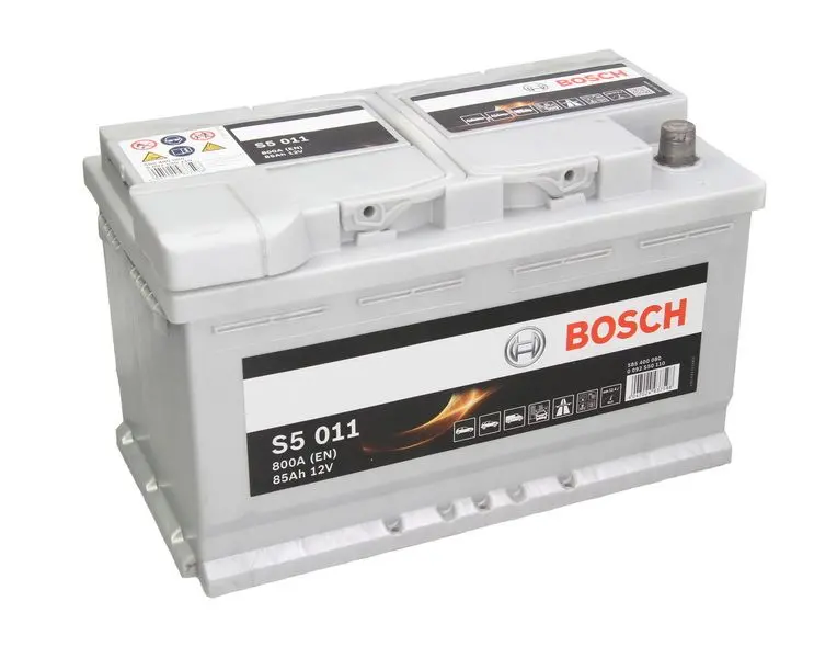 Akumulator BOSCH 12V 85Ah/800A S5 (P+ biegun standardowy) 315x175x190 B00 - brak stopki mocującej (rozruchowy) – 0 092 S50 110 - obrazek 2