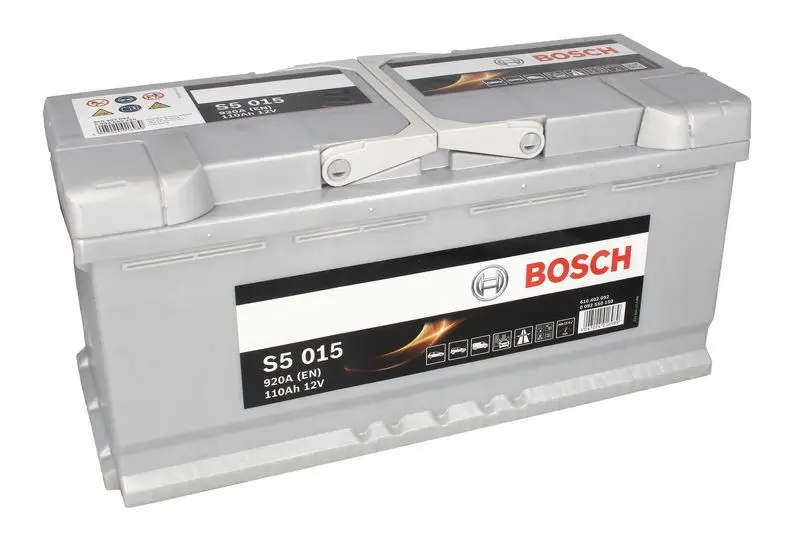 Akumulator BOSCH 12V 110Ah/920A S5 (P+ biegun standardowy) 394x175x190 B00 - brak stopki mocującej (rozruchowy) – 0 092 S50 150 - obrazek 2