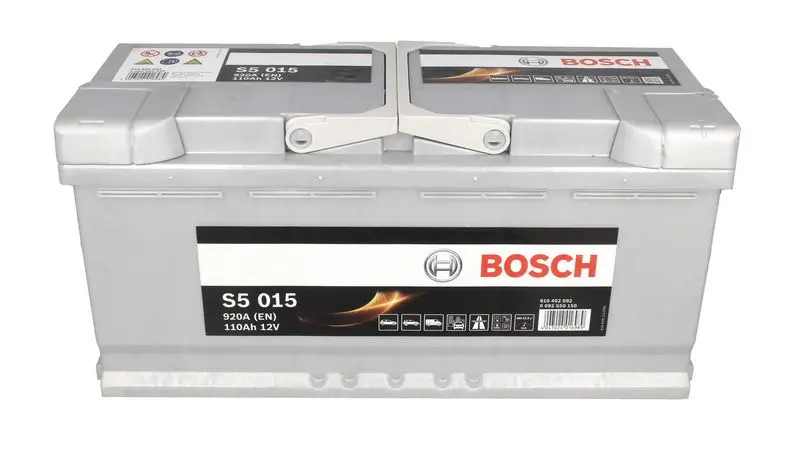 Akumulator BOSCH 12V 110Ah/920A S5 (P+ biegun standardowy) 394x175x190 B00 - brak stopki mocującej (rozruchowy) – 0 092 S50 150 - obrazek 3
