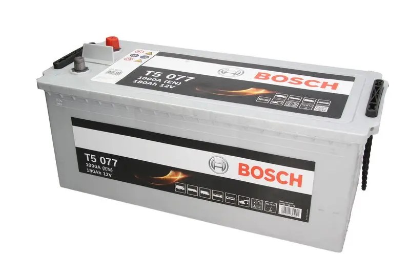 Akumulator BOSCH 180Ah/1000A T5 (L+ Biegun standardowy) 513x222x223 B00 - brak stopki mocującej (Rozruchowy) – 0 092 T50 770 - obrazek 2