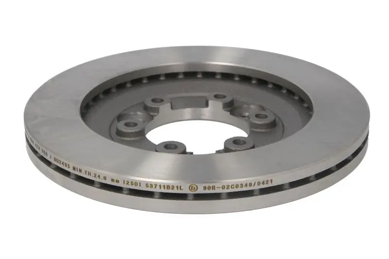 Tarcza hamulcowa przód L/P BOSCH – 0 986 479 V88 - obrazek 2