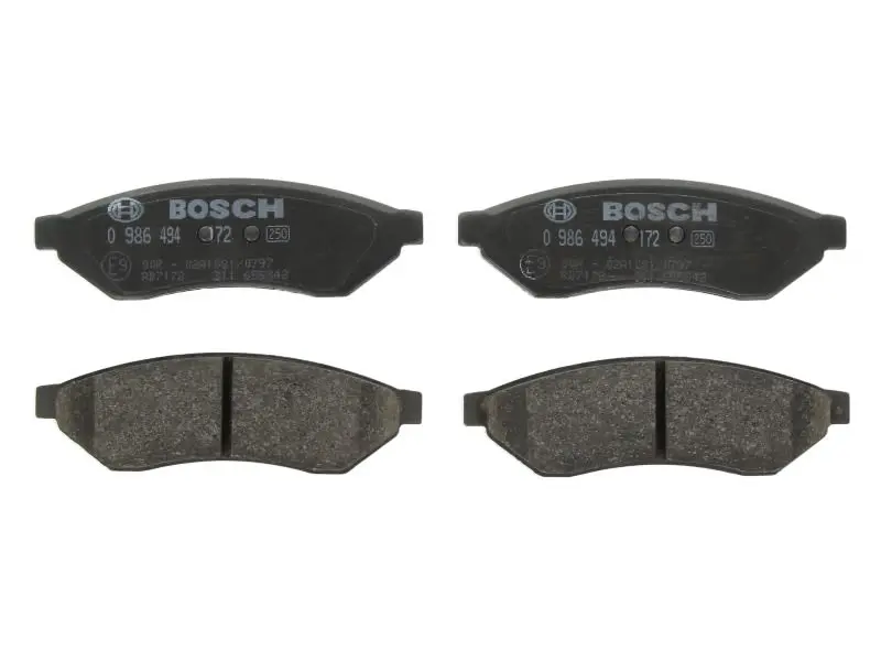 Klocki hamulcowe kpl. tył BOSCH – 0 986 494 172 - obrazek 2