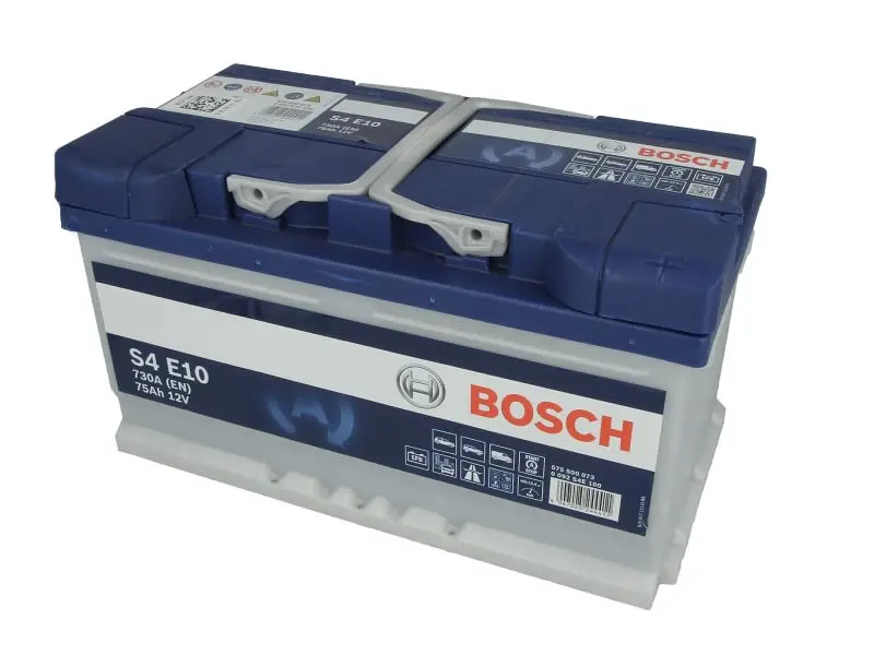 Akumulator BOSCH 12V 75Ah/730A START&STOP EFB (P+ biegun standardowy) 315x175x175 B01 - stopka o wysokości 10,5 mm (efb/rozruchowy) – 0 092 S4E 100