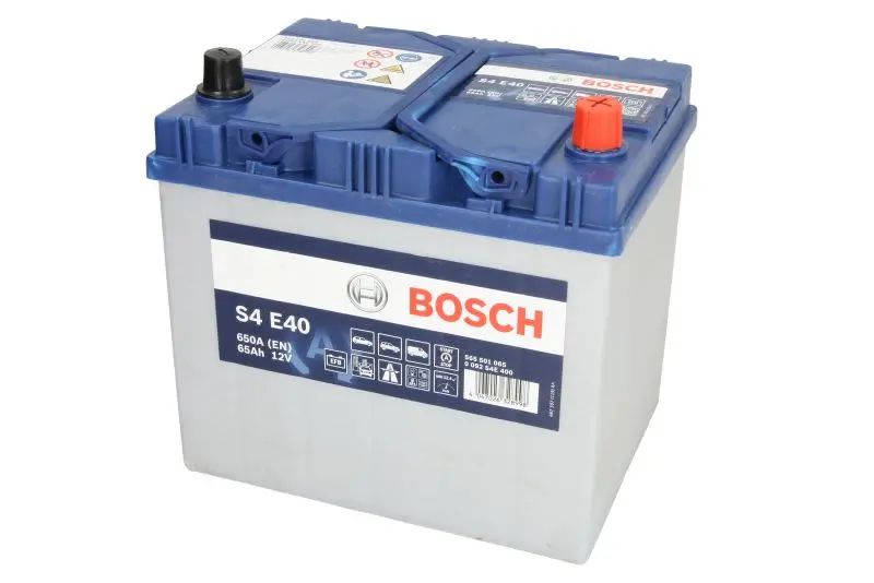 Akumulator BOSCH 12V 65Ah/650A START&STOP EFB (P+ biegun standardowy) 232x173x225 B13 - stopka o wysokości 10,5 mm (efb/rozruchowy) – 0 092 S4E 400