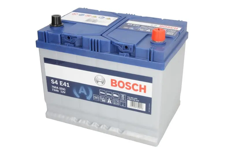 Akumulator BOSCH 12V 72Ah/760A START&STOP EFB (P+ biegun standardowy) 260x173x225 B00 - brak stopki mocującej (efb/rozruchowy) – 0 092 S4E 410