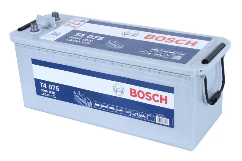 Akumulator BOSCH 140Ah/800A T4 (L+ Biegun standardowy) 513x188x223 B00 - brak stopki mocującej (Rozruchowy) – 0 092 T40 750