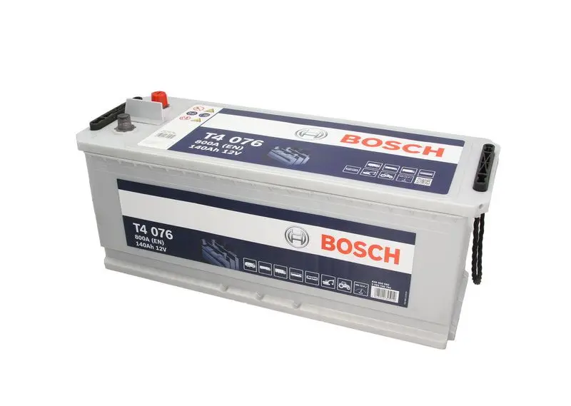 Akumulator BOSCH 140Ah/800A T4 (L+ Biegun standardowy) 513x194x223 B03 - stopka o wysokości 10,5 mm (Rozruchowy) – 0 092 T40 760