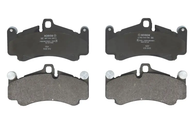 Klocki hamulcowe kpl. przód (z podkładką wytłumiającą) BOSCH – 0 986 494 709