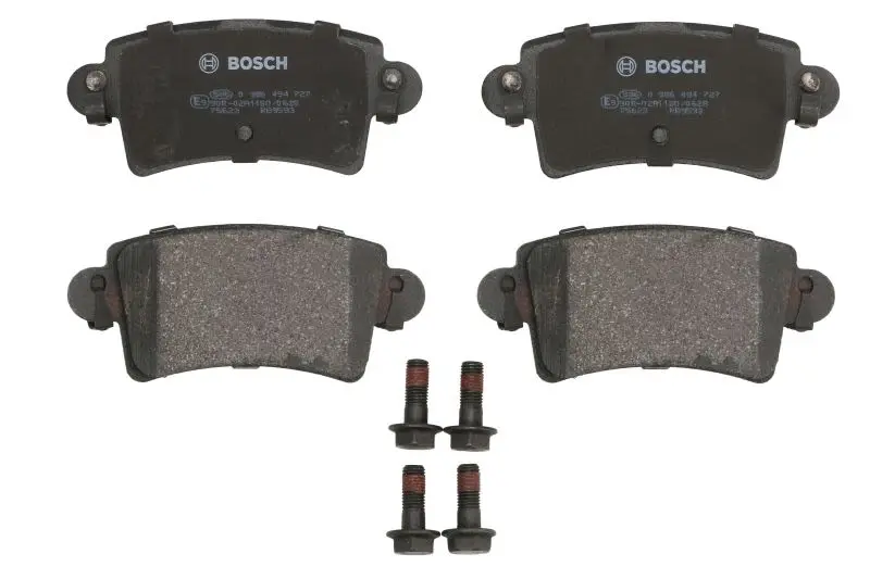 Klocki hamulcowe kpl. tył (z podkładką wytłumiającą BOSCH – 0 986 494 727