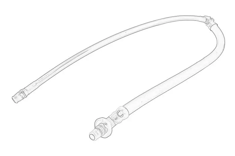 Przewód hamulcowy L przód DB TRUCK – 001 420 61 48