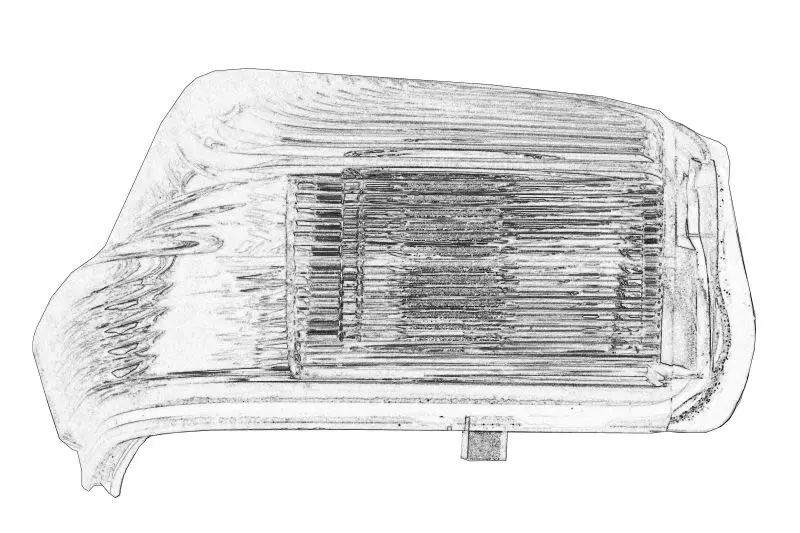 Lampa kierunkowskazu L (w lusterku) MERCEDES – 001 822 91 20
