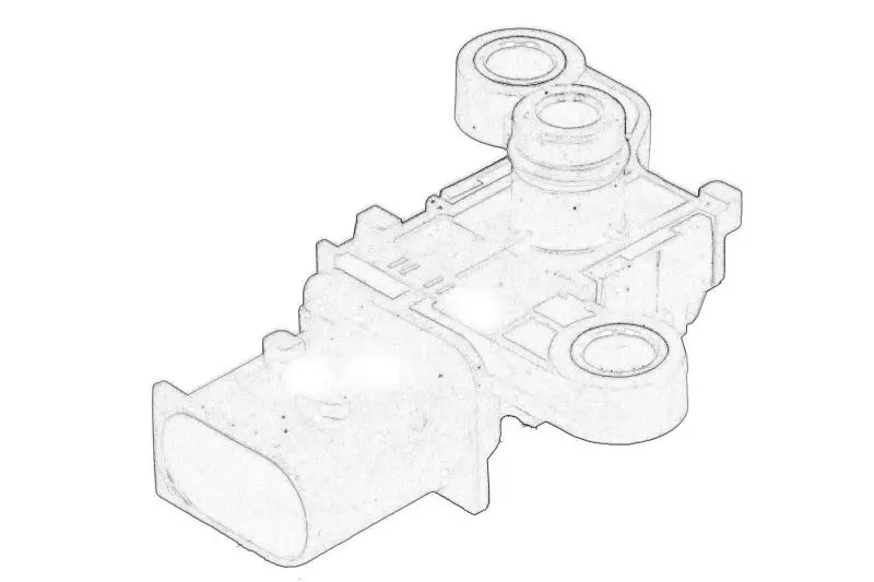 Czujnik ciśnienia spalin DB TRUCK – 006 542 03 18