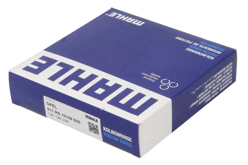 Zestaw pierścieni tłoka 74 1,2-1,2-2 MAHLE – 011 RS 10109 0N0