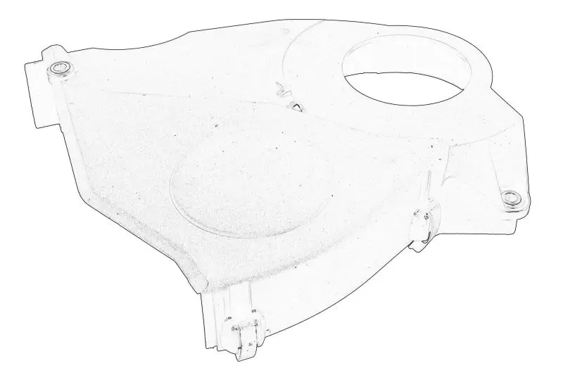 Obudowa rozrządu dół VW – 036 109 127L