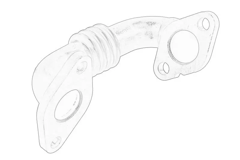 Rura łącząca recyrkulacji spalin (rurka) VW – 03L 131 521J
