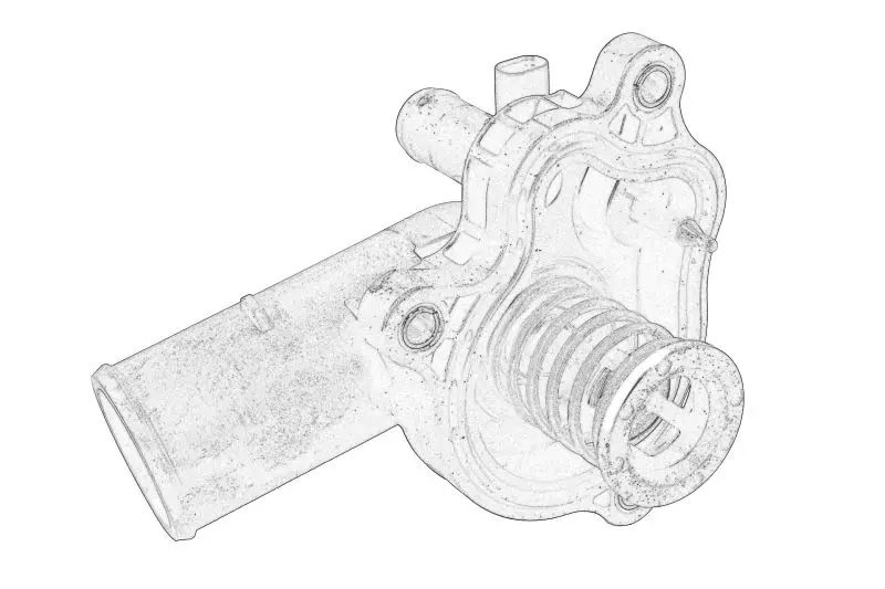 Termostat cieczy chłodzącej CHRYSLER – 04893926AH