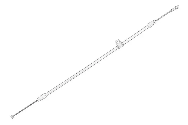 Linka hamulca ręcznego tył CHRYSLER – 05134701AB