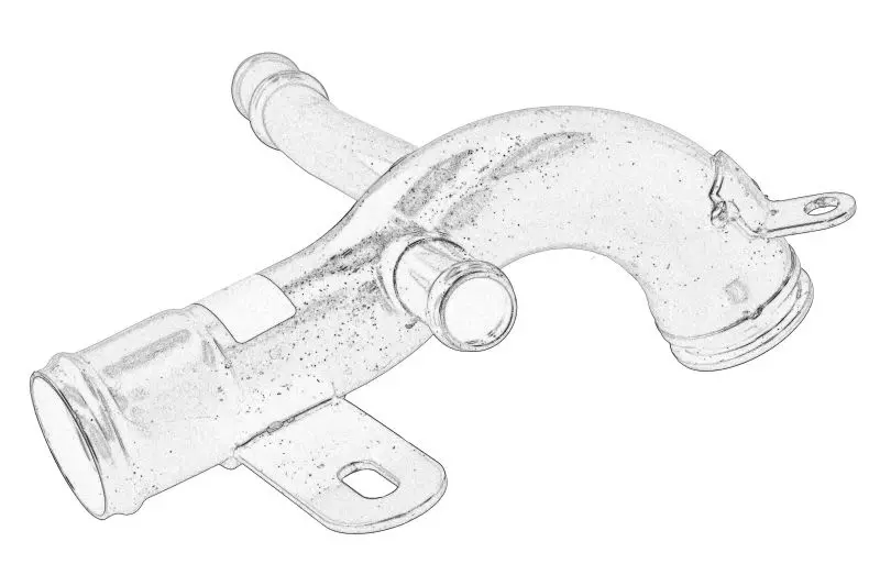 Przewód metalowy układu chłodzenia VW – 057 121 481S