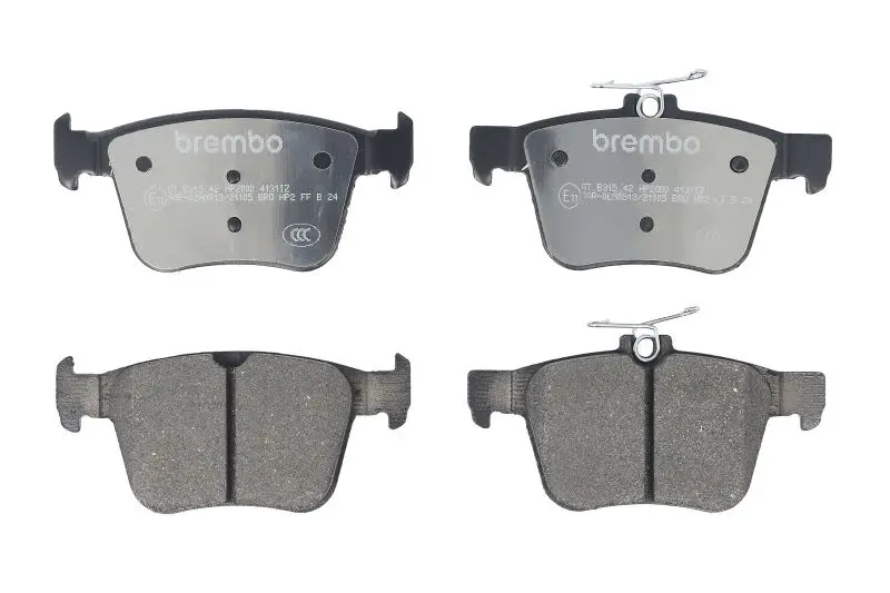 Klocki hamulcowe tuningowe HP2, homologacja na ulicę BREMBO-TU – 07.B315.42
