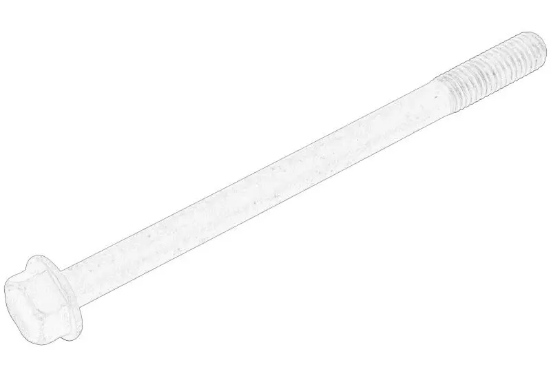 Śruba kolektora wydechowego YANMAR – 123900-13651