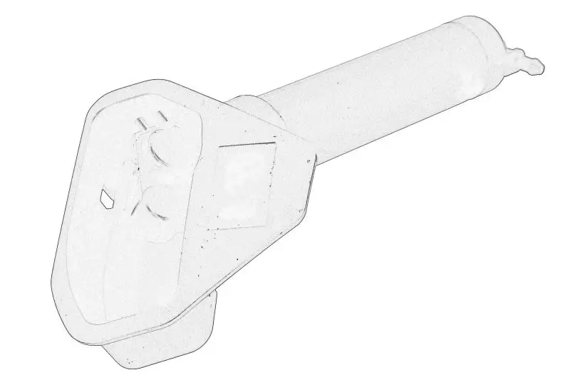 Dysza spryskiwacza reflektorów L OPEL – 13258407