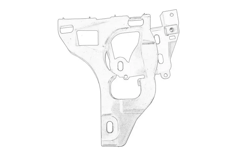 Mocowanie zderzaka przód P (tworzywo sztuczne) OPEL – 13364178