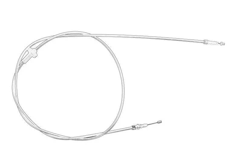 Linka pokrywy silnika FIAT – 1338861080