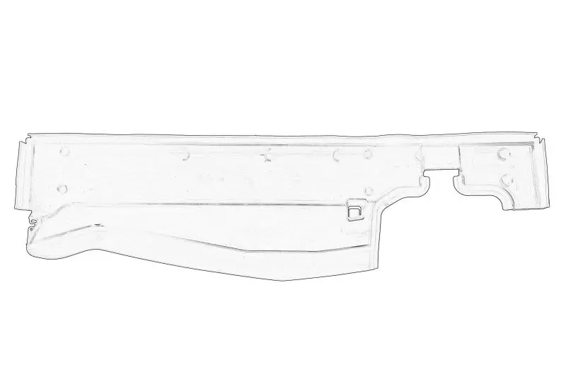 Kierownica powietrza OPEL – 13402368