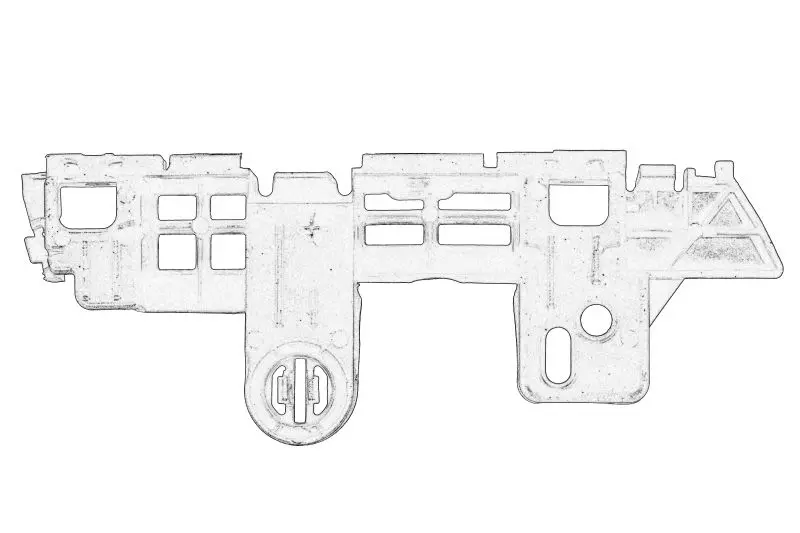 Ślizg zderzaka przód L OPEL – 13495490