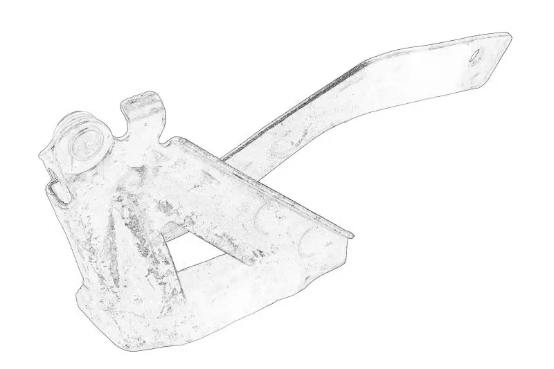 Zawias pokrywy silnika P FIAT – 1352948080