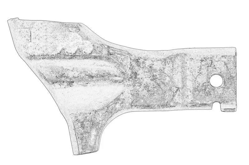 Wspornik układu wydechowego FIAT – 1366121080