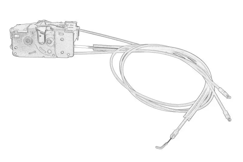 Zamek drzwi P (bez super blokady FIAT – 1393797080