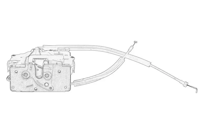 Zamek drzwi przód P FIAT – 1393820080