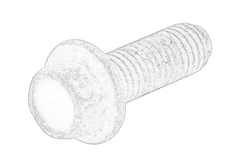 Śruba mocująca tarczy hamulcowej przód (M10x30) FORD – 1487793