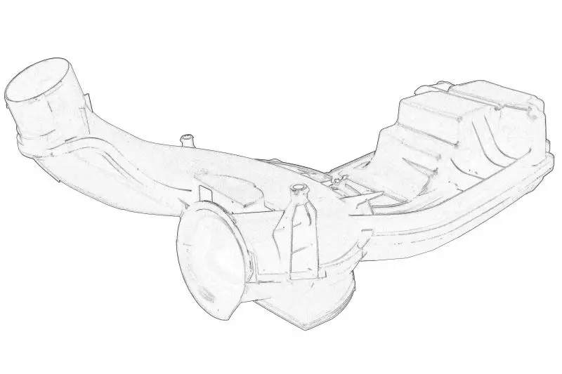 Rezonator filtra powietrza RENAULT – 16 58 542 65R