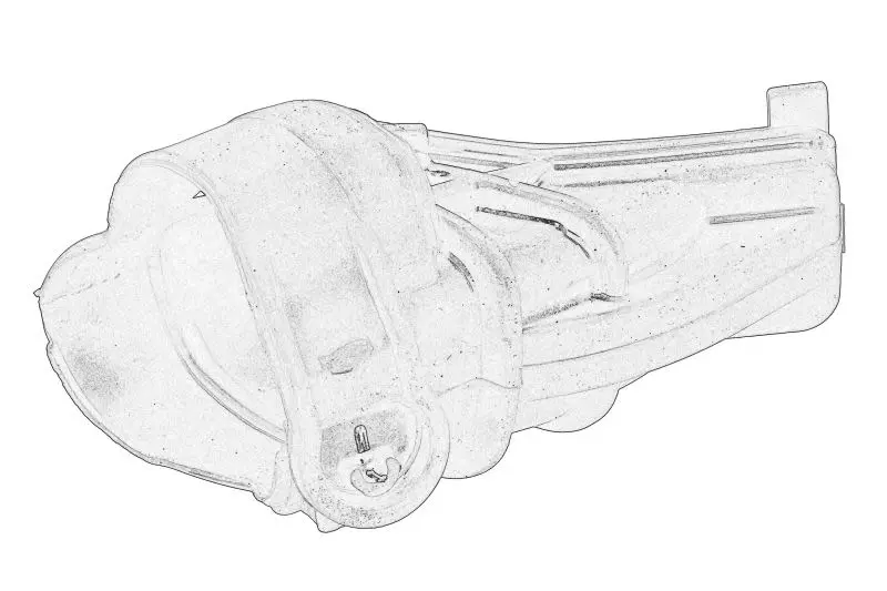 Przewód dolotowy powietrza przód (plastik) FORD – 1773741