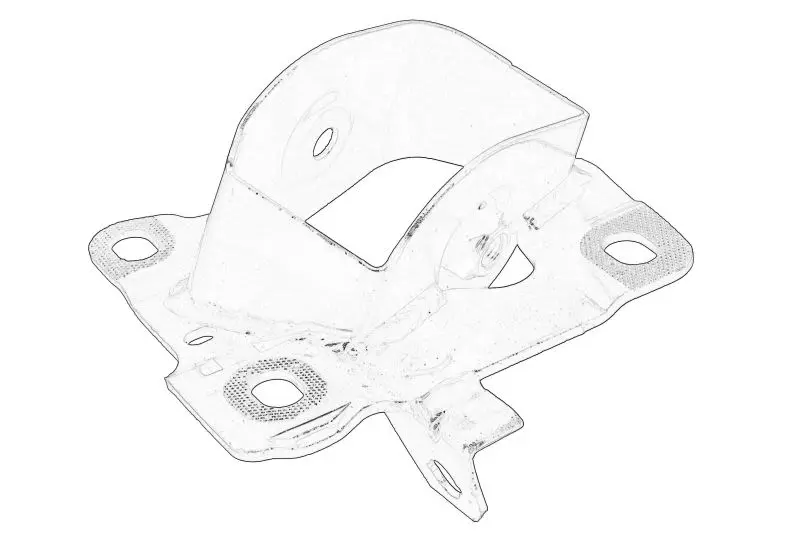 Wspornik wahacza tył P VW – 1J0 505 092J