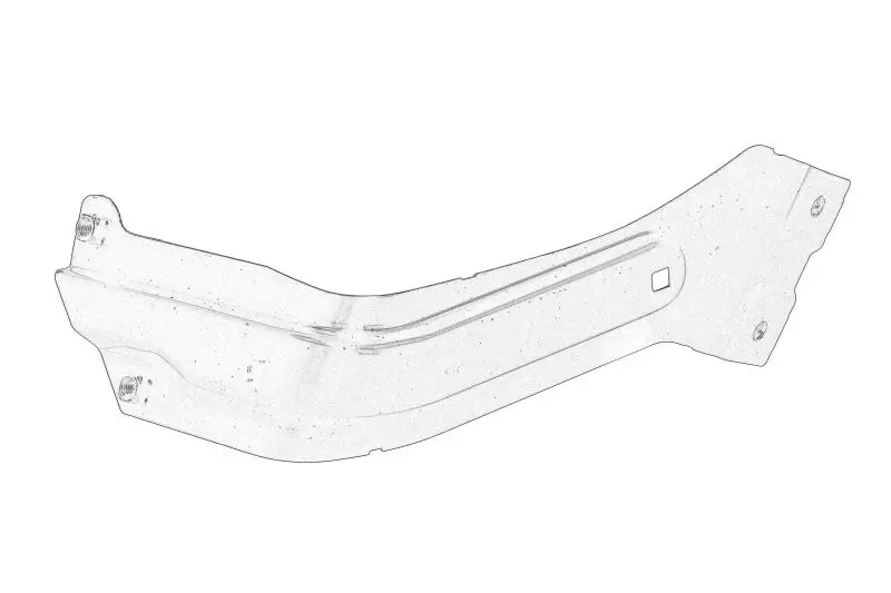 Mocowanie błotnika przód P VW – 1T0 821 136C
