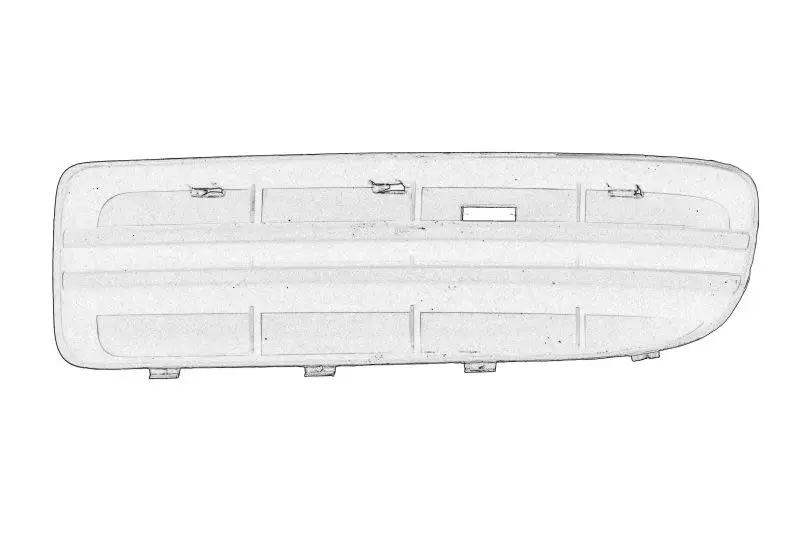 Atrapa wlotu powietrza L przód SKODA – 1U0 807 367C01C