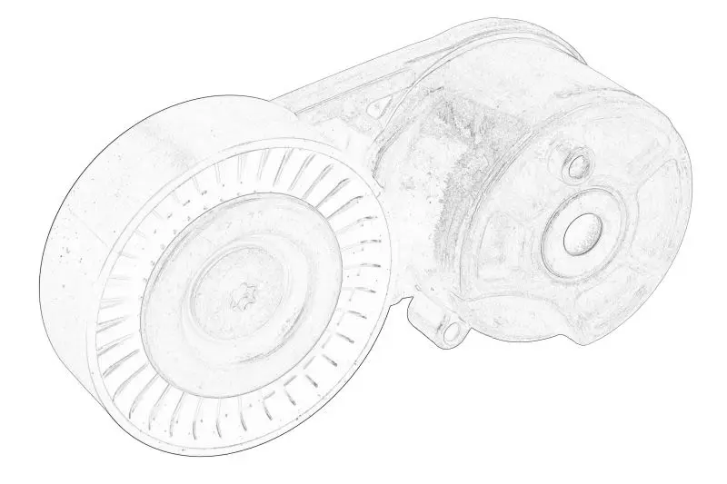 Napinacz paska wielorowkowego FORD – 2018333