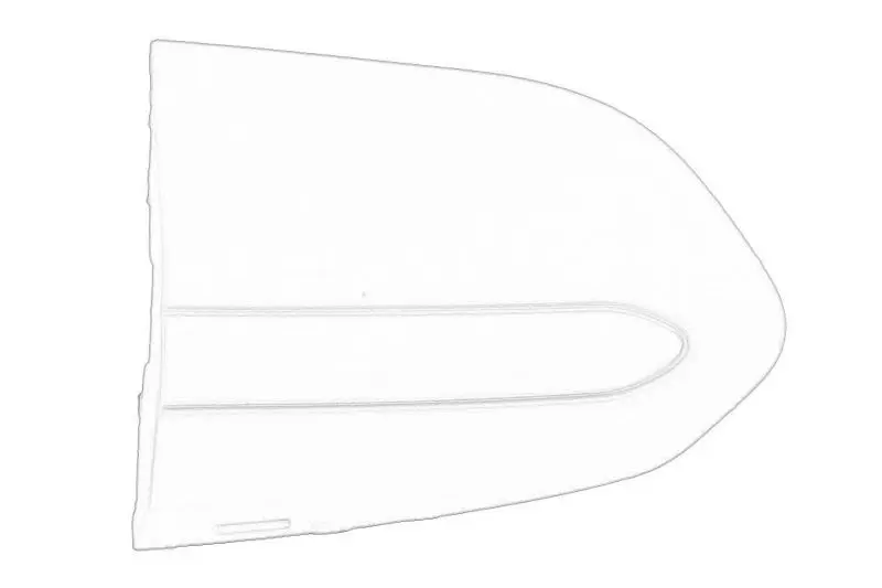 Element klamki drzwi (zaślepka) L FORD – 2077644