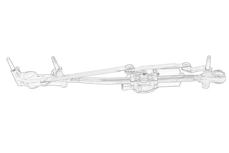 Mechanizm wycieraczek MERCEDES – 246 820 00 40