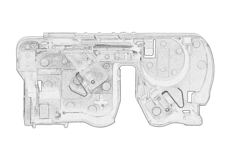 Elementy pokrywy silnika MERCEDES – 246 870 05 58