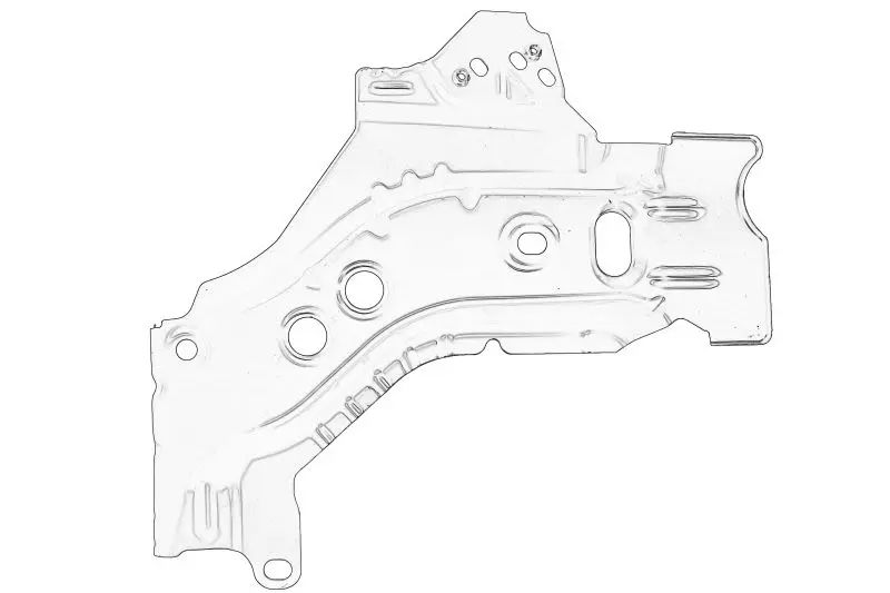 Wspornik błotnika przód L FORD – 2576585