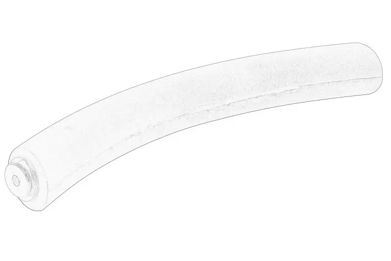 Połączenie dystansowe siedzeń pasażerskich ścięte skośnie dystans 185 mm) SOLARIS – 2599.000.109
