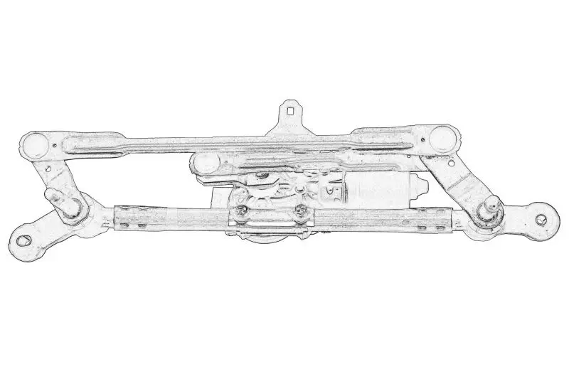 Mechanizm wycieraczek (z silnikiem) RENAULT – 28 80 082 94R