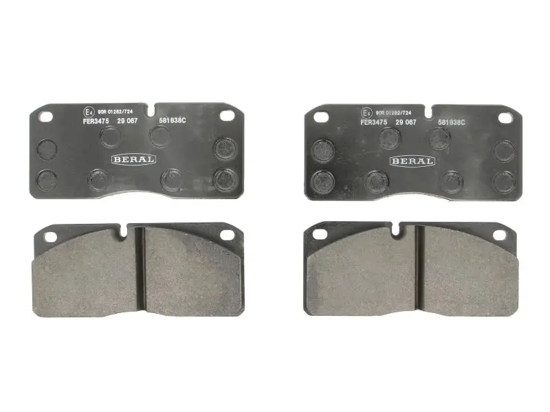 Klocki hamulcowe kpl. przód MERITOR 2X68 BERAL – 29067 22,00 40 4 3475