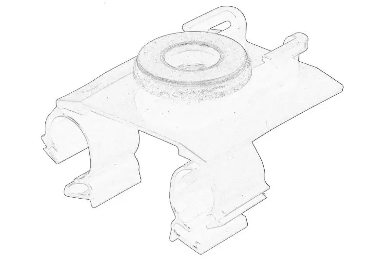 Mocowanie linki hamulca ręcznego BMW – 34 40 6 854 898