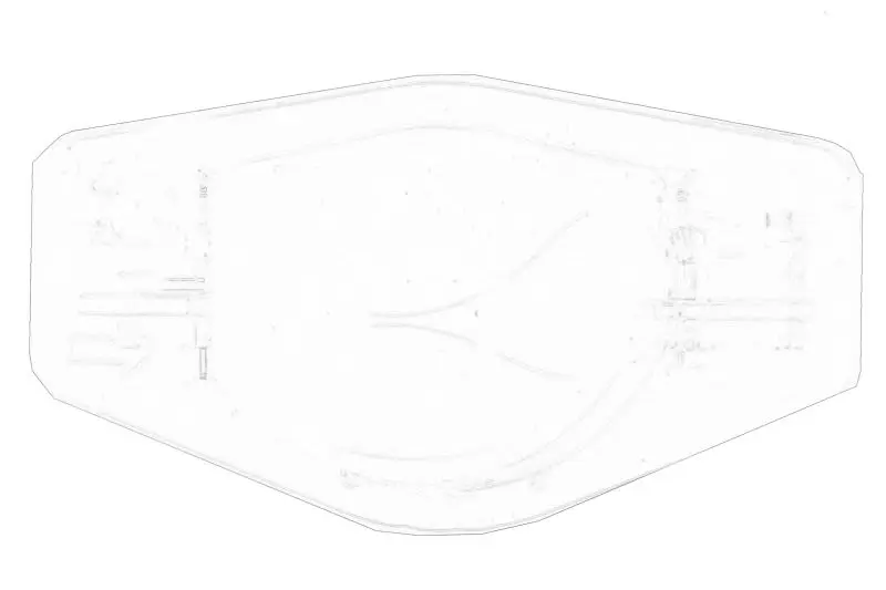 Klosz lampki oświetlenia tablicy rejetracyjnej HONDA – 34101-S60-013